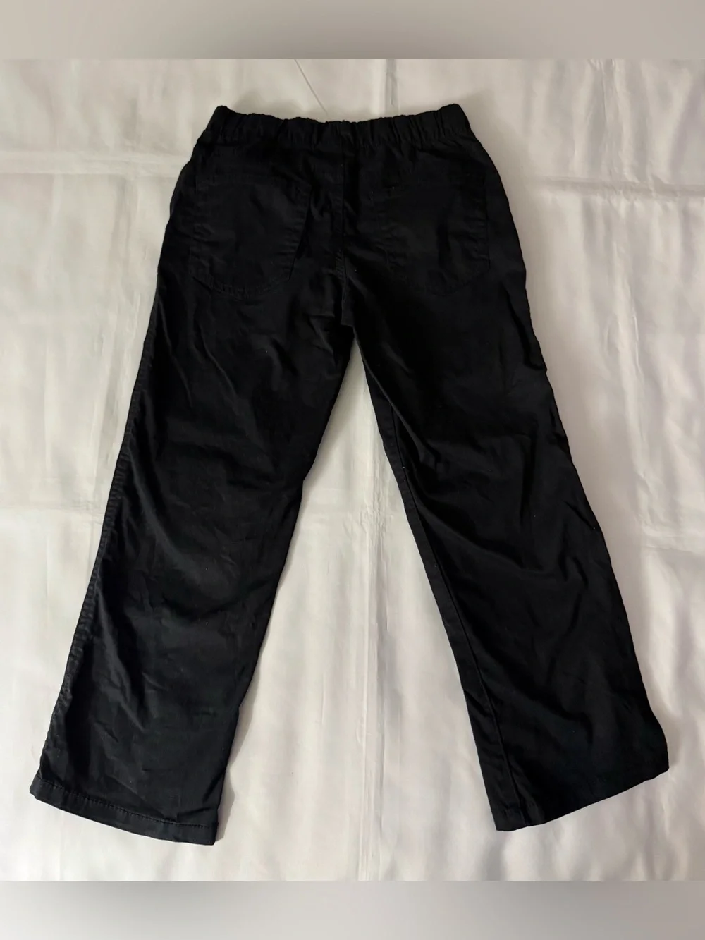 Cat & Jack Black Straight Leg Adjustable Waist Pants